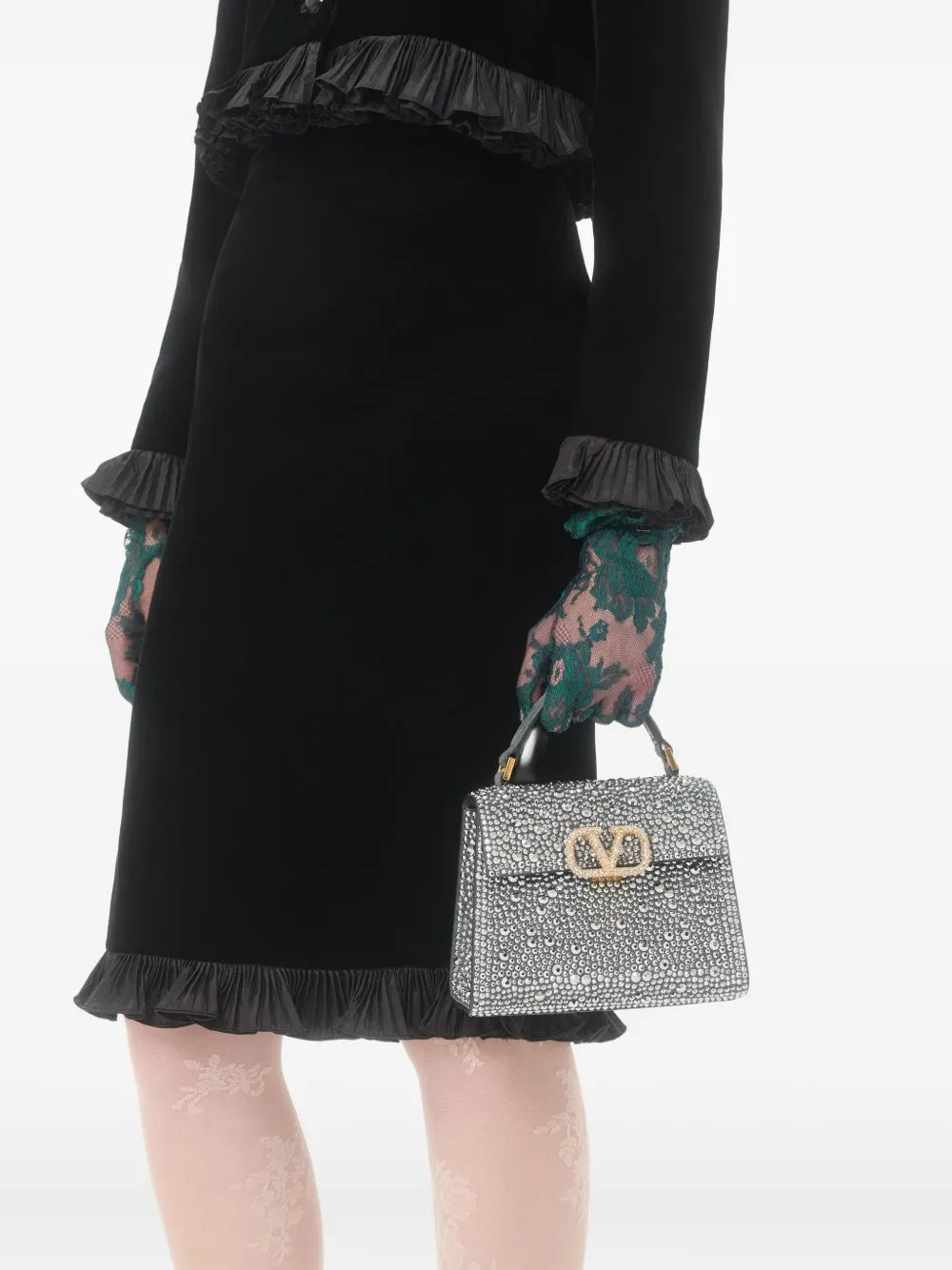 mini VSLING VLogo Signature shoulder bag