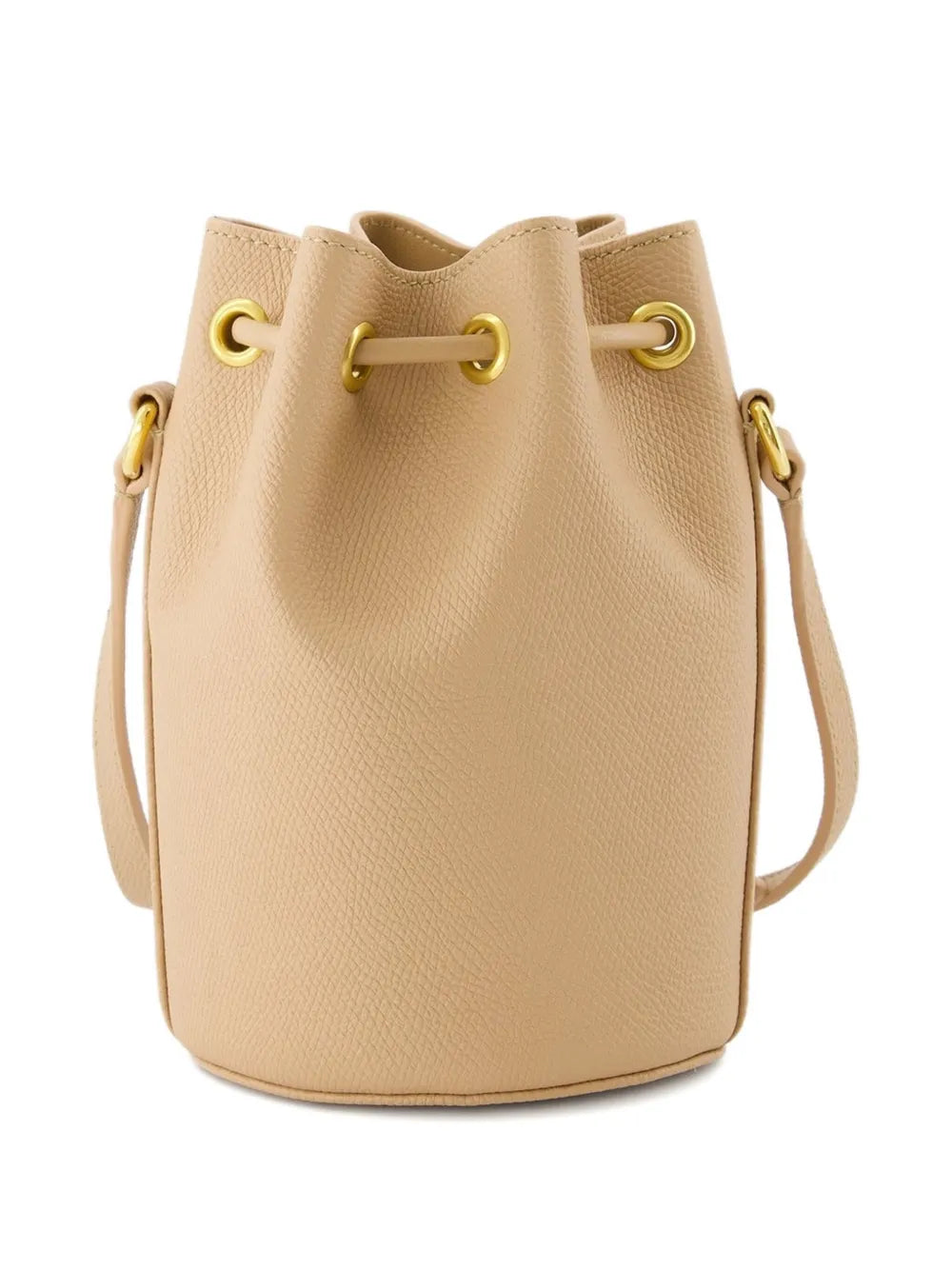 VLogo Signature drawstring bucket bag