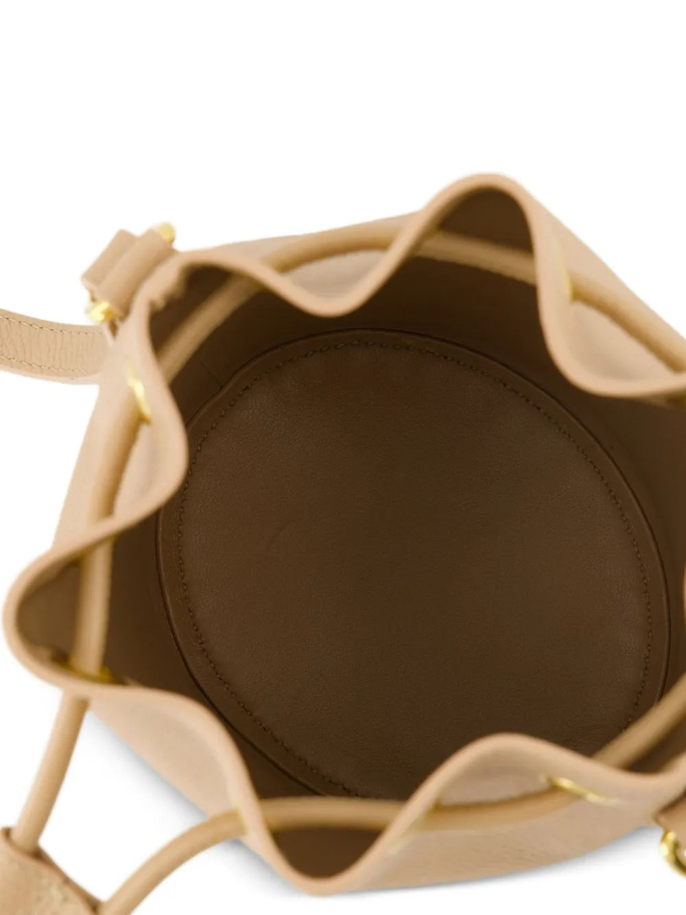 VLogo Signature drawstring bucket bag