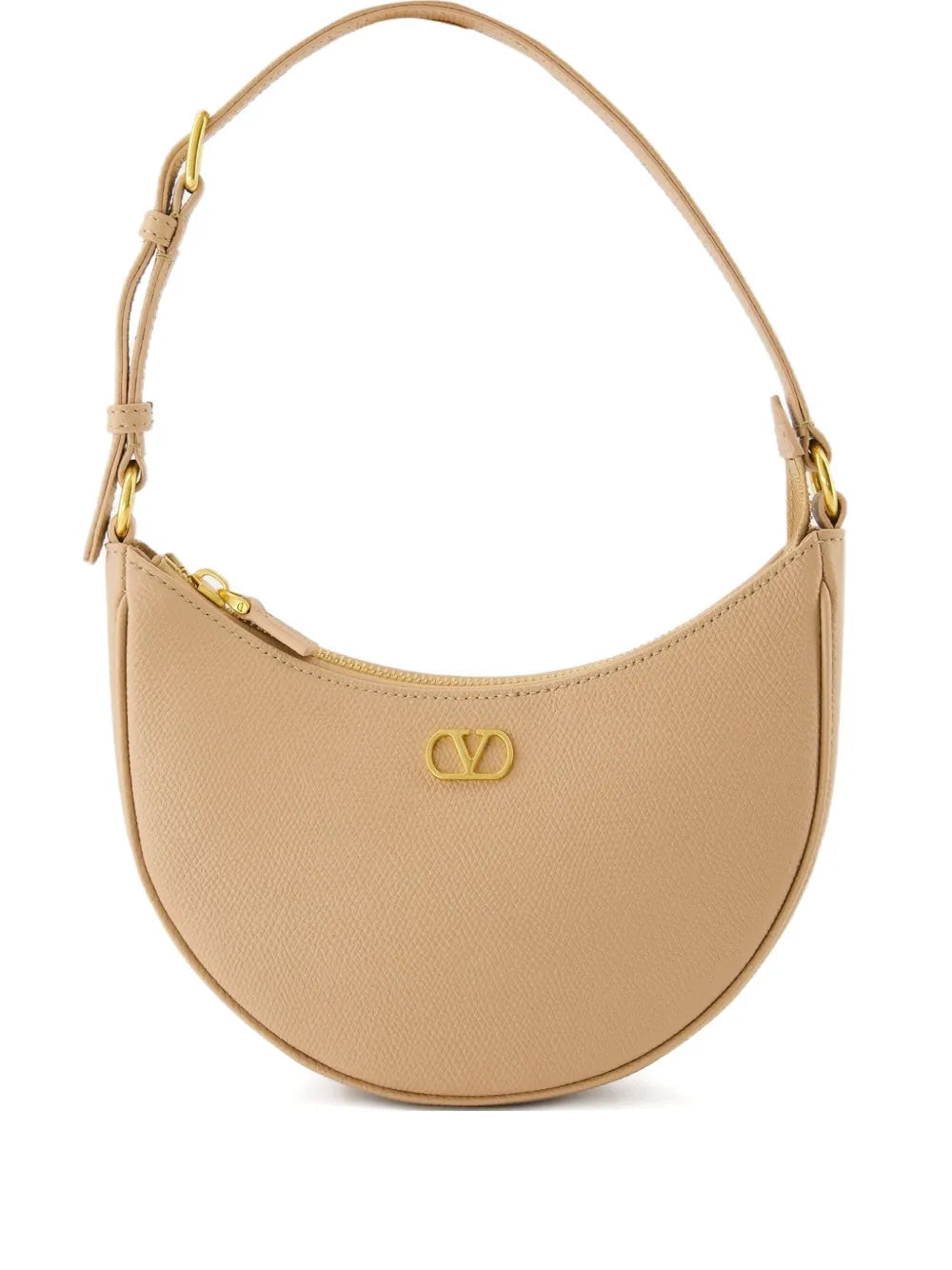 Le Mini Sac crescent-shaped zip-top shoulder bag