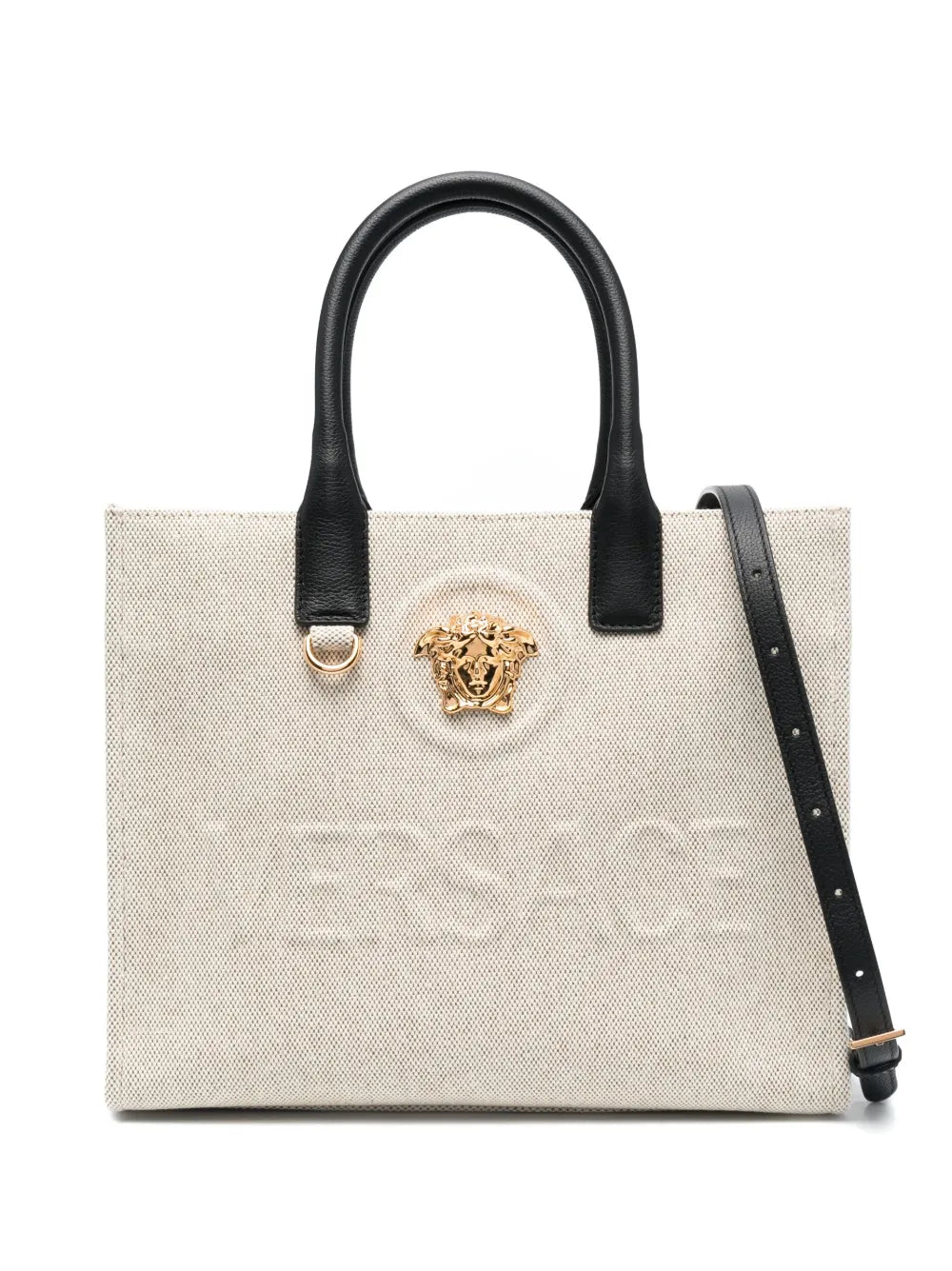 large La Medusa canvas tote bag