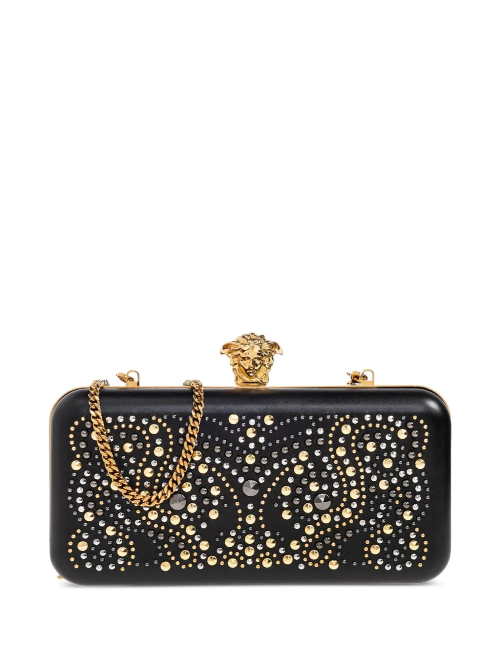 embellishment chain clutch bag
