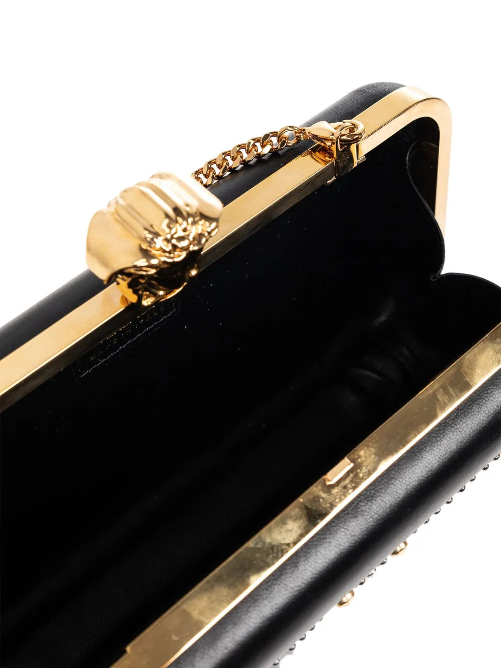 embellishment chain clutch bag