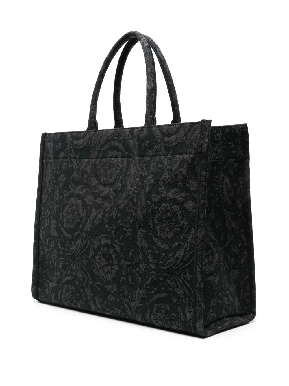 Barocco Athena jacquard canvas tote bag
