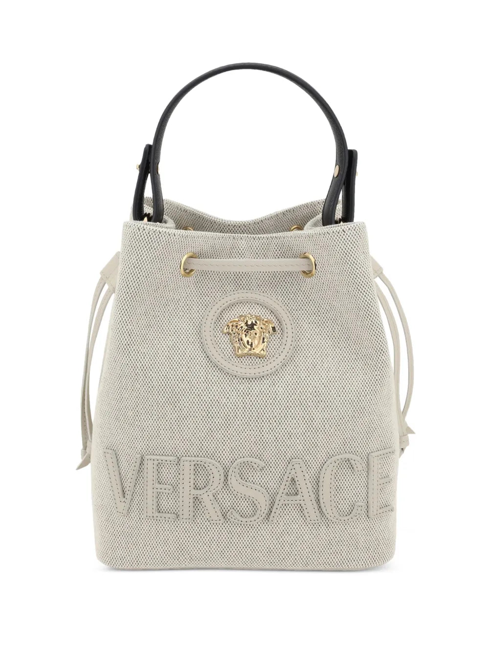 La Medusa canvas bucket bag
