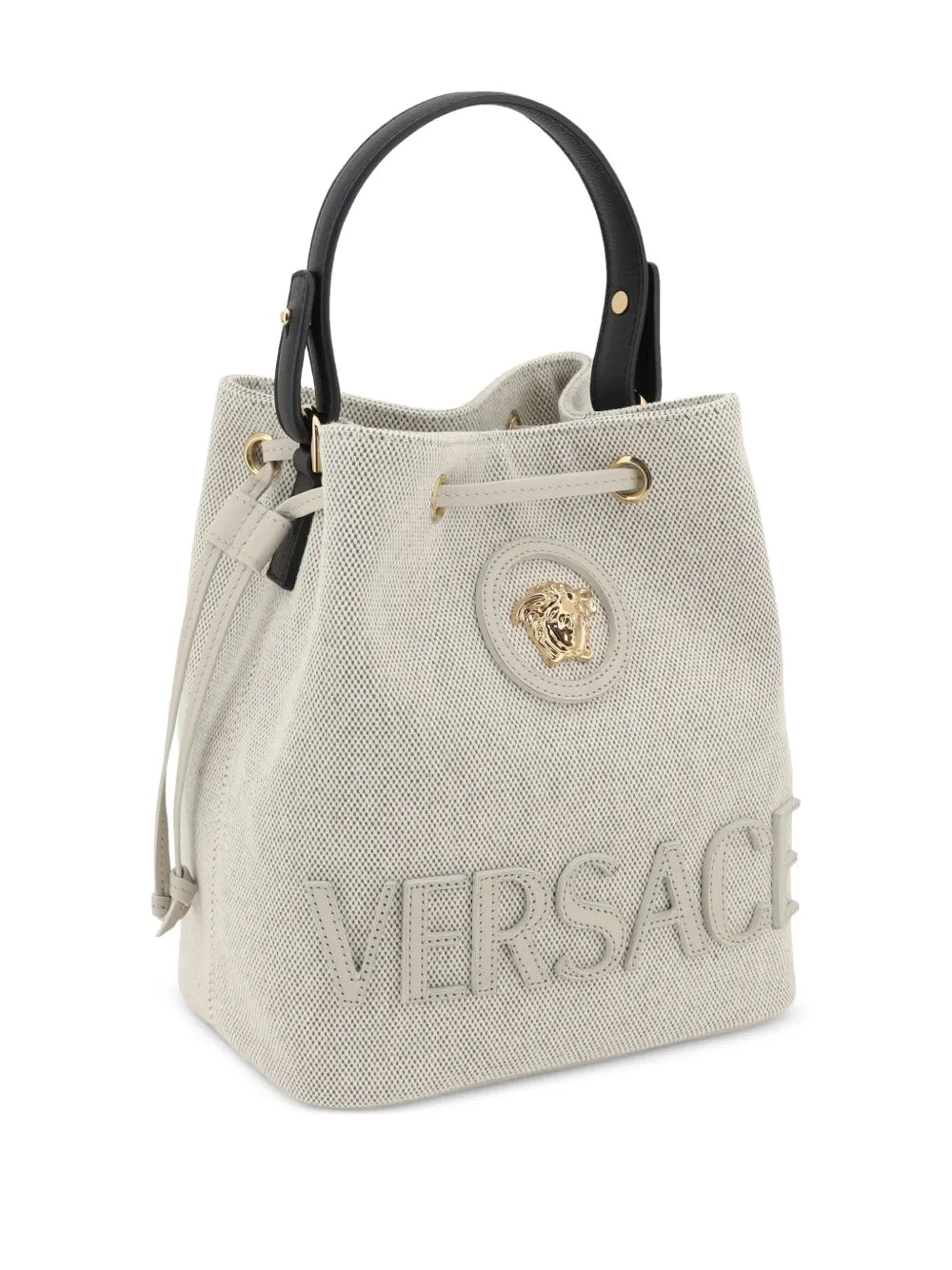 La Medusa canvas bucket bag