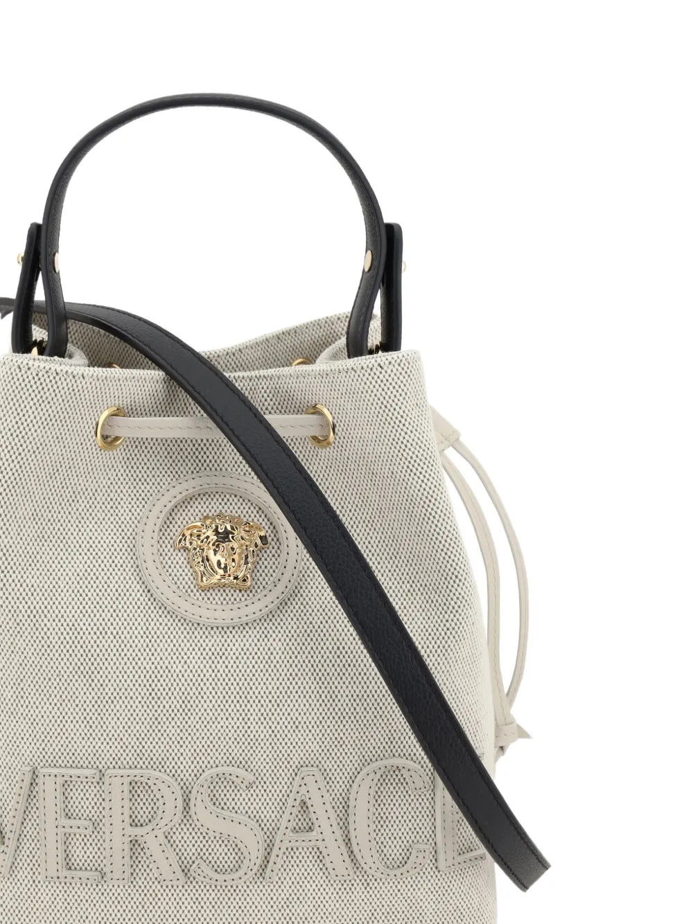 La Medusa canvas bucket bag