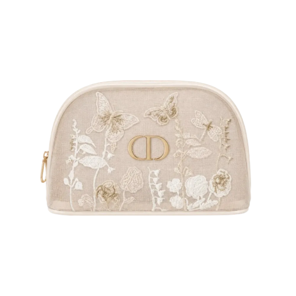 Dior Beauty Butterfly Mesh Pouch