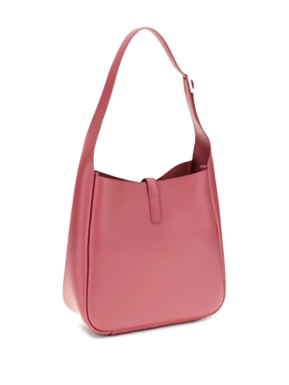leather YSL logo shoulder bag