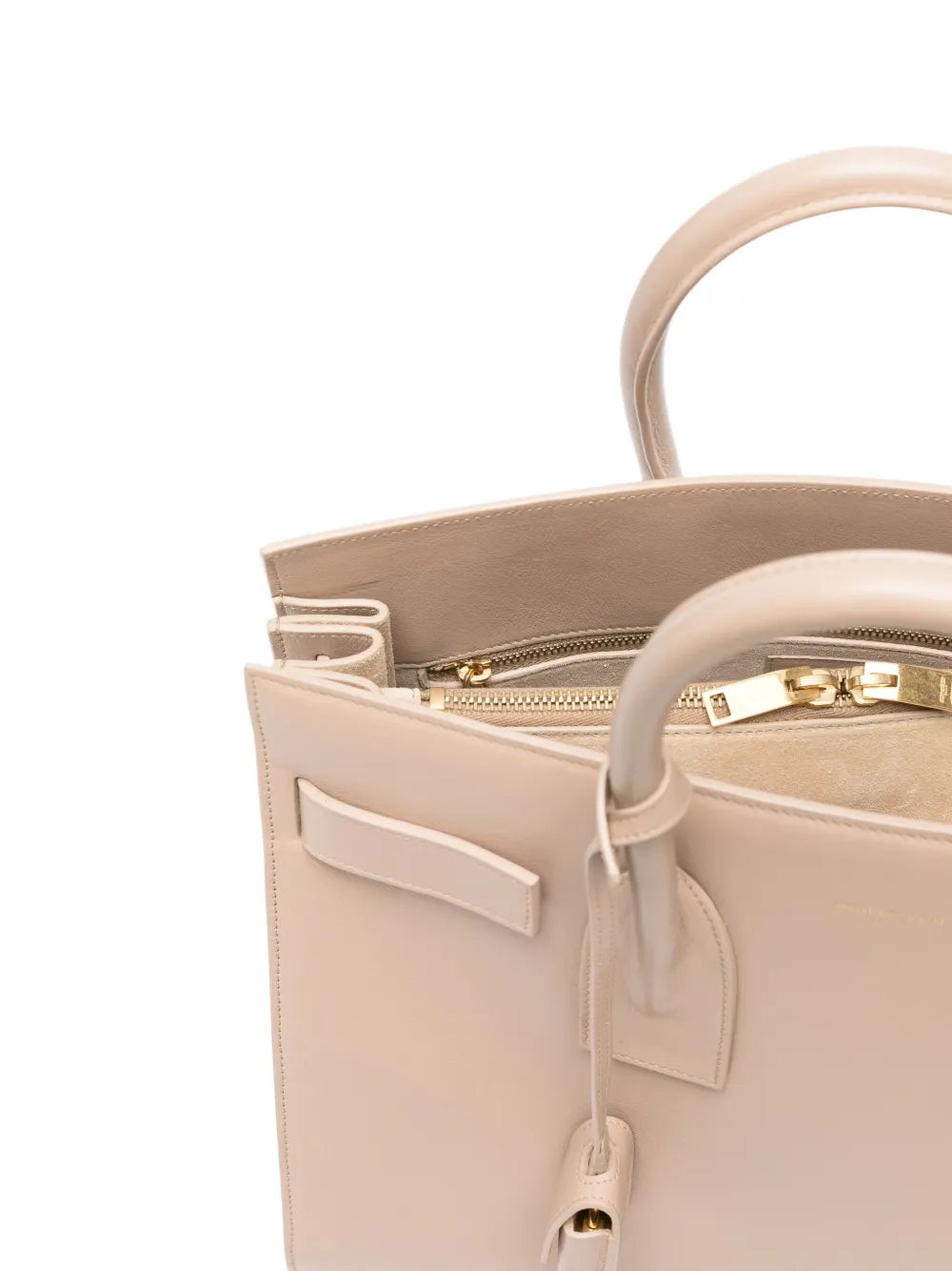 Sac De Jour leather tote bag