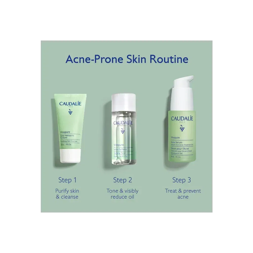 Caudalie Vinopure Acne-Prone Skin Essentials