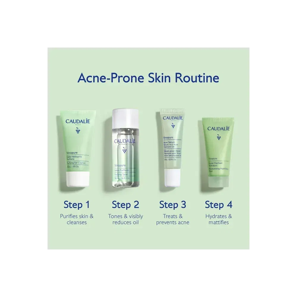 Caudalie Vinopure Acne-Prone Skin Essentials