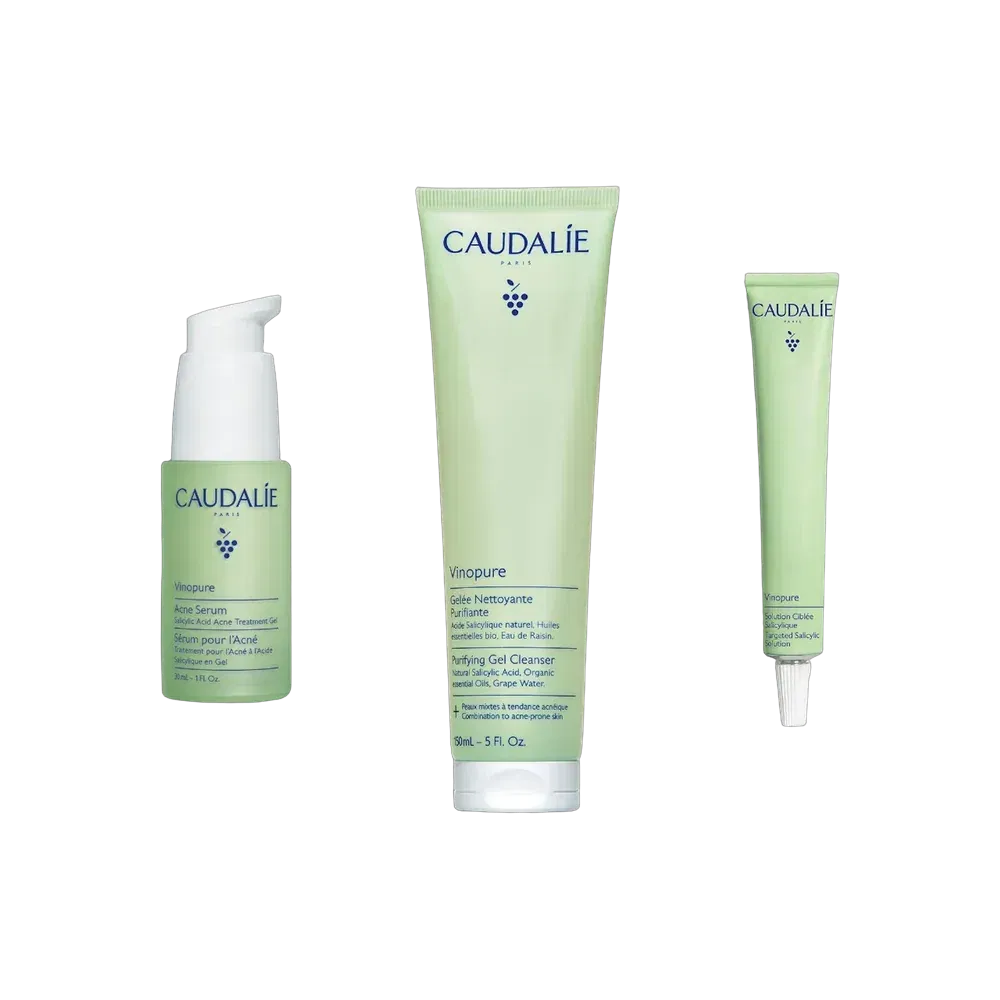 Caudalie Vinopure Acne-Prone Skin Trio