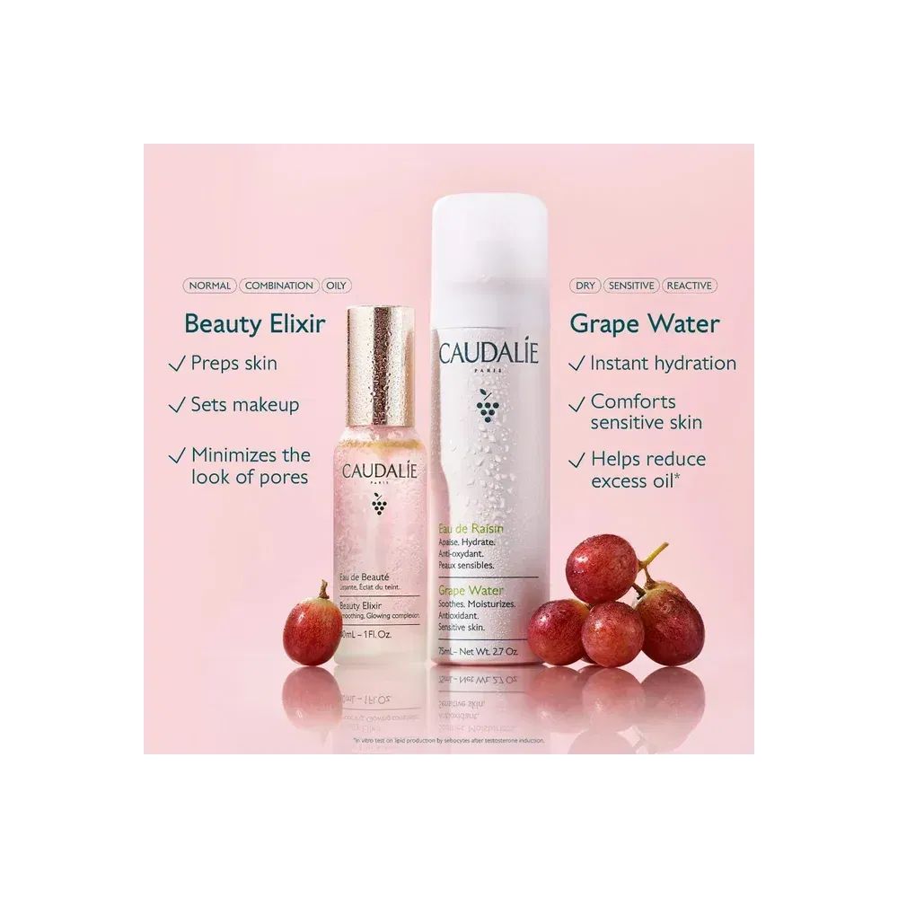 Caudalie Vinoperfect Dark Spot Brightening Serum & Sunscreen SPF 50 Set