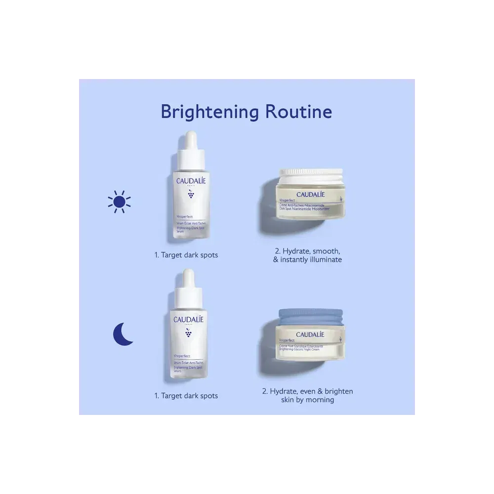 Caudalie Vinoperfect Brightening Routine For Dark Spots