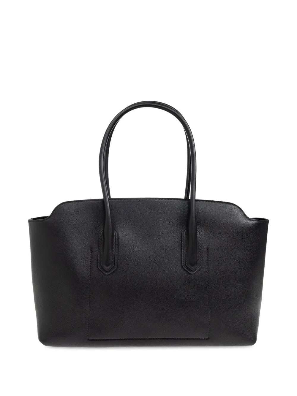 structured tote bag