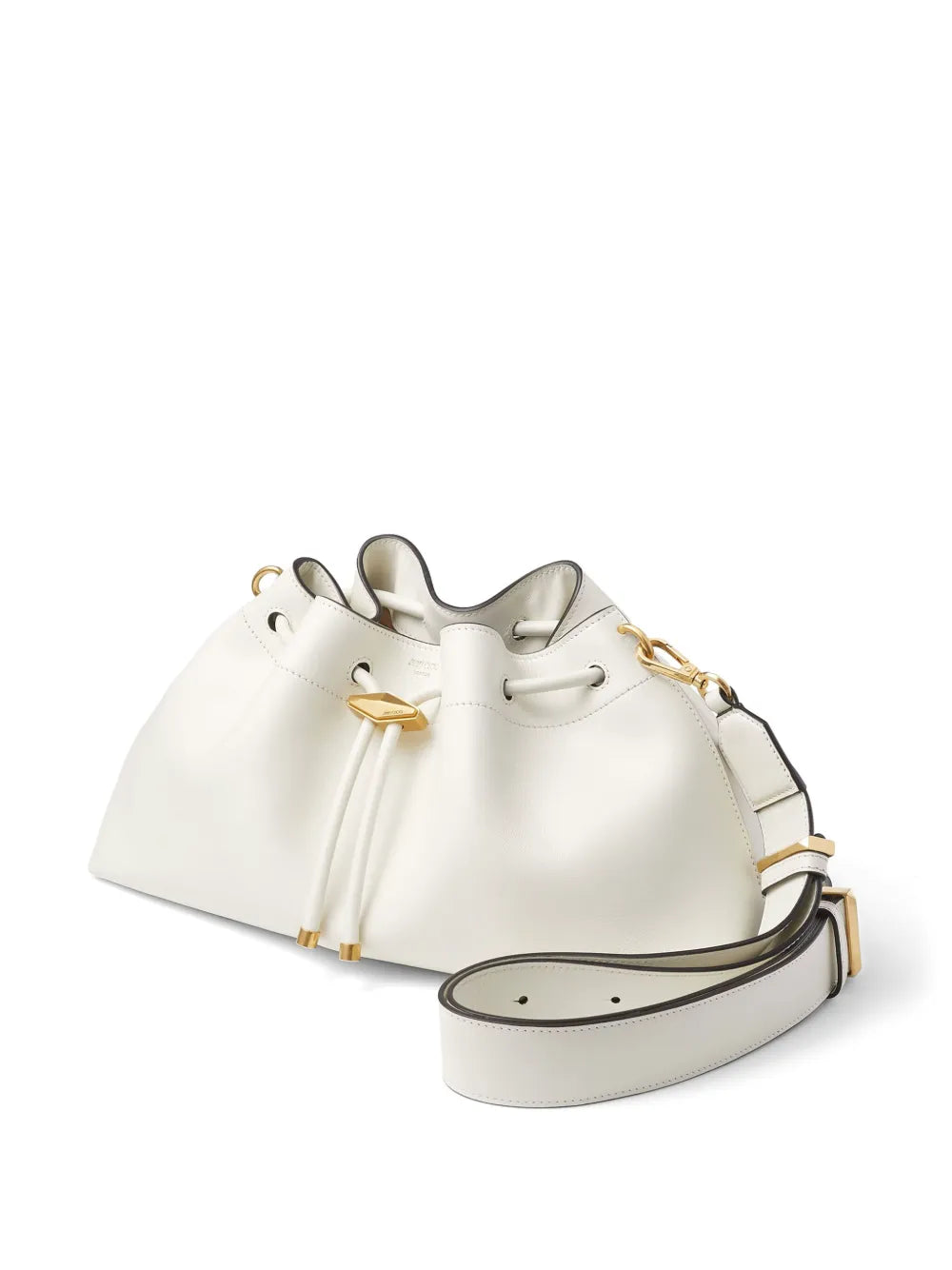 Cinch M leather bucket bag