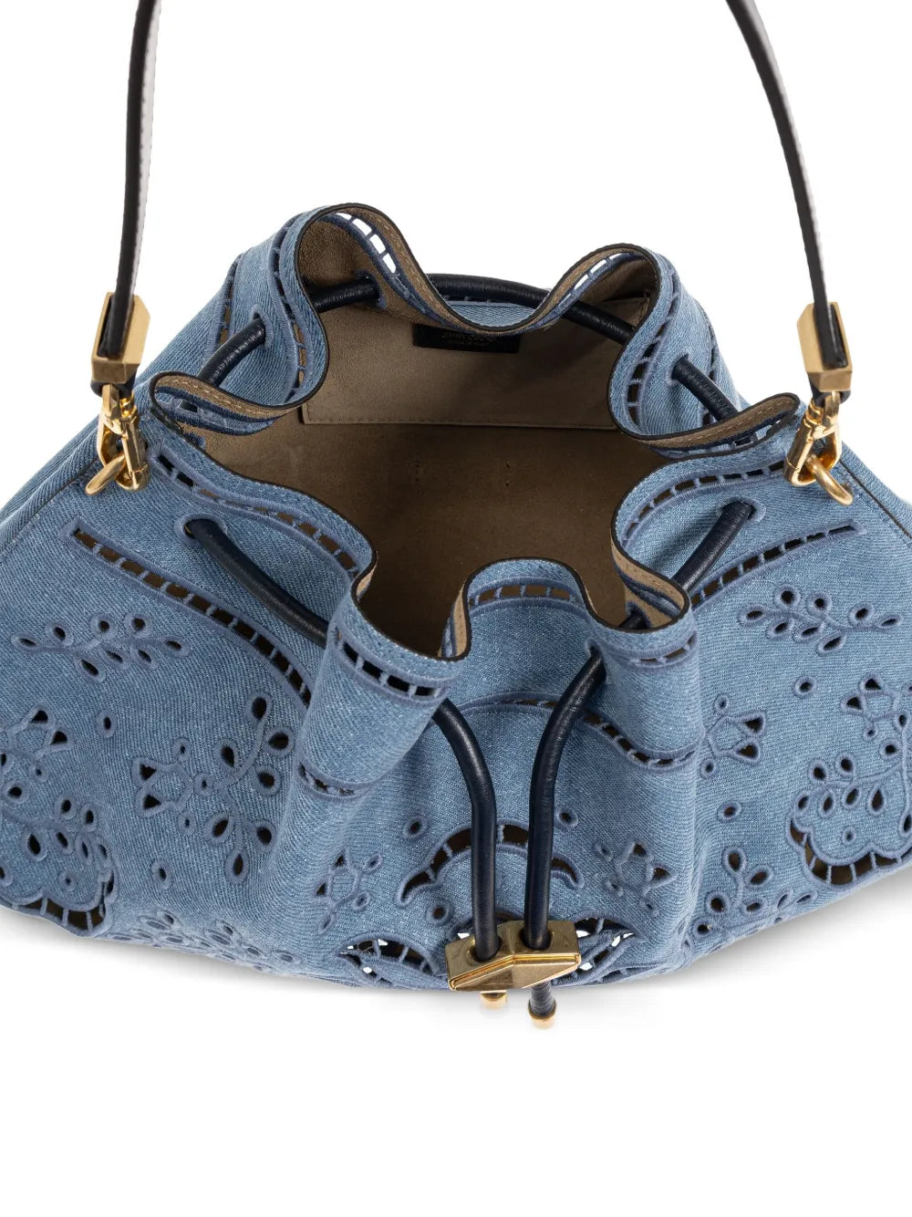Cinch bucket bag