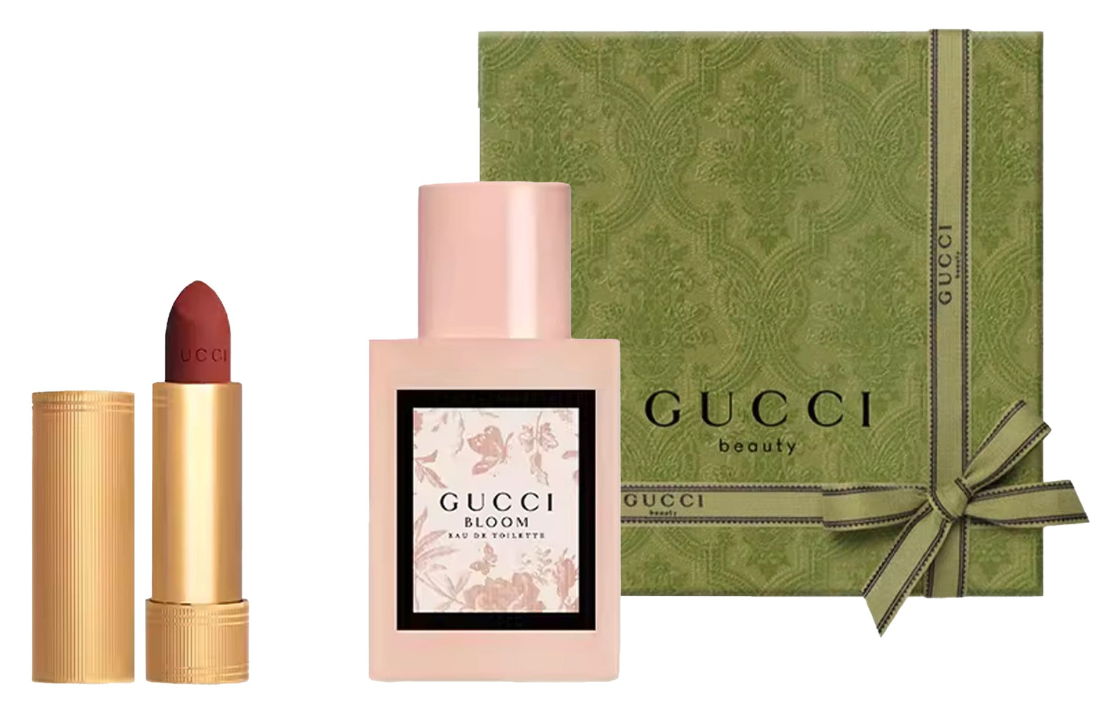 Gucci Floral Joy Lipstick In New Shades Perfume Sets Perfume Edp 30Ml Velvet Lip Balm 50Ml Velvet Lip Balm 596304366