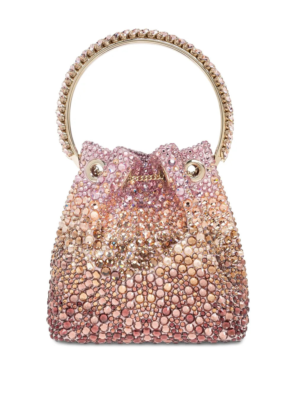 Bon Bon crystal satin bag
