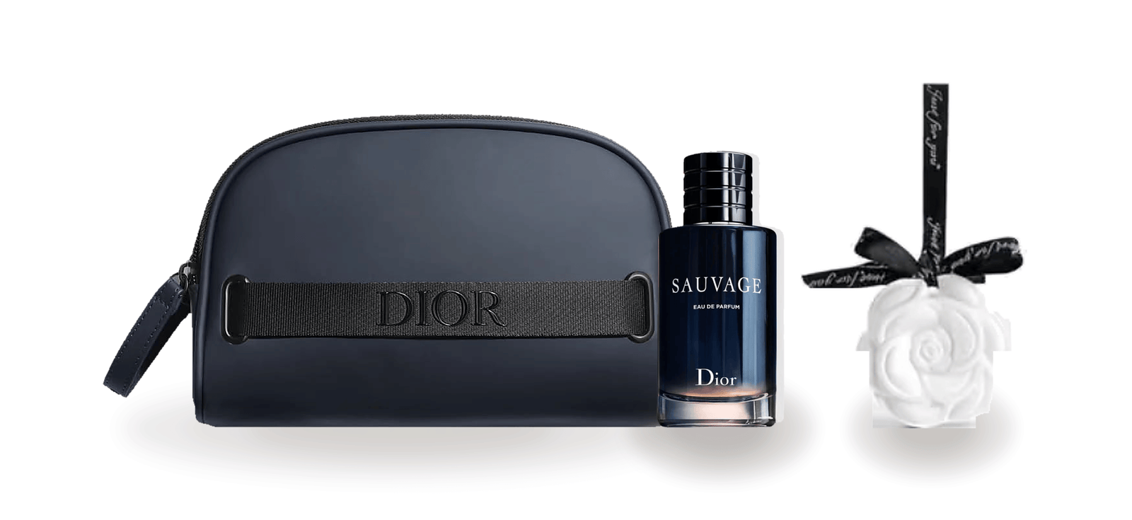 Dior gift set for him (Dior  pouch+ Dior sauvage edp 10 ml)