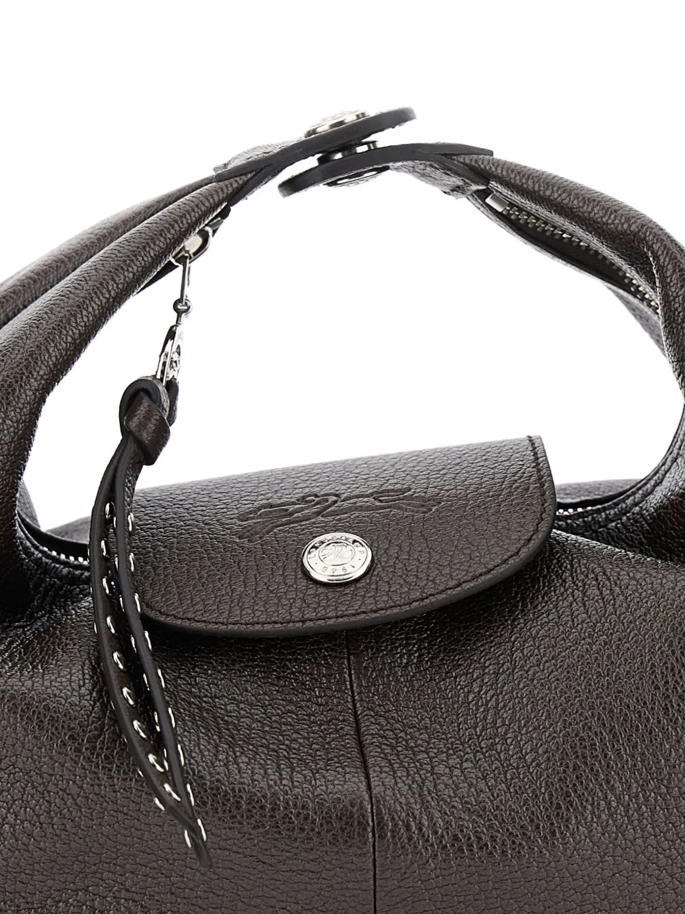 mini Le Pliage Portobello leather tote bag