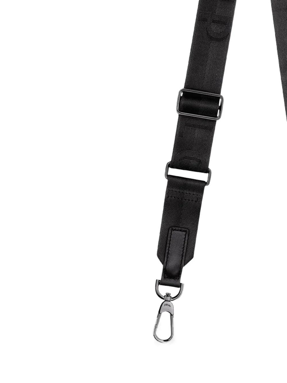 logo-embroidered shoulder strap