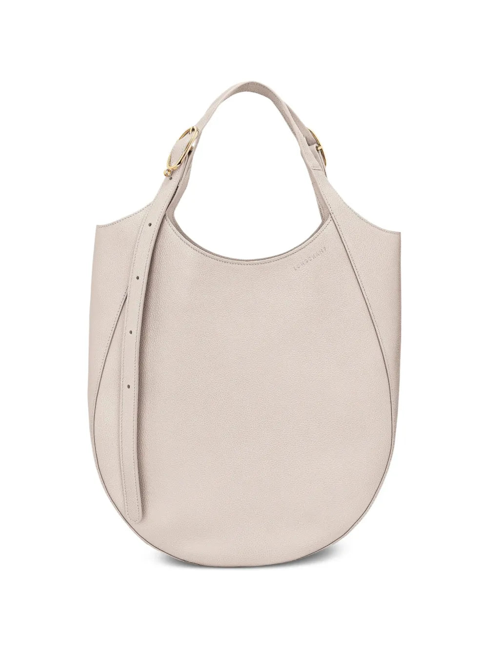 Le Foulonné XL leather tote bag