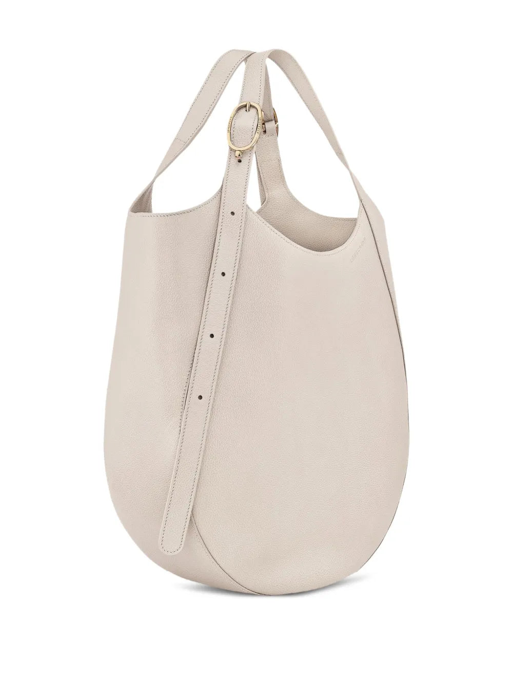 Le Foulonné XL leather tote bag