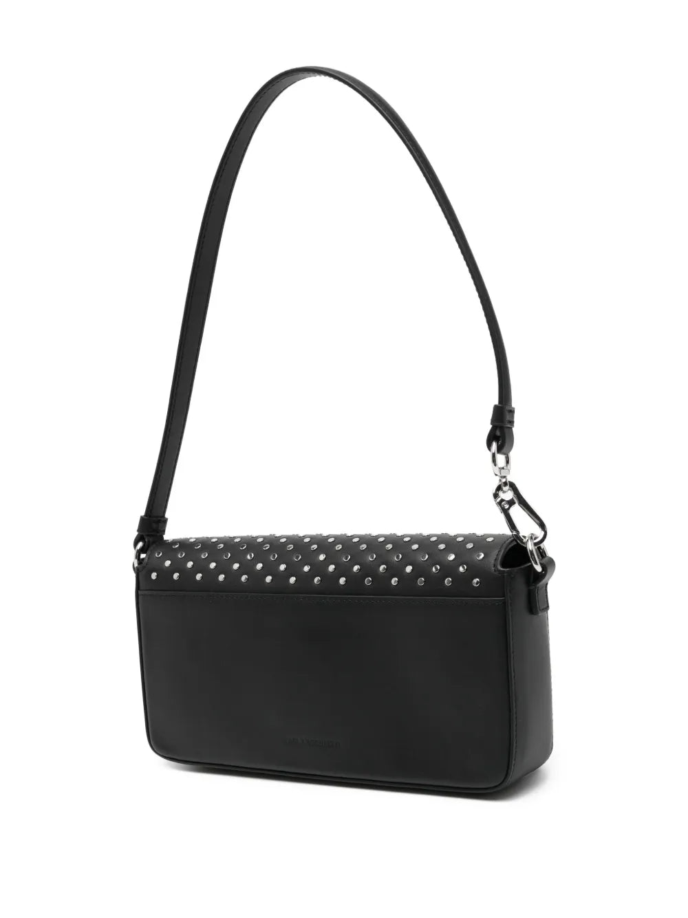 logo-debossed shoulder bag