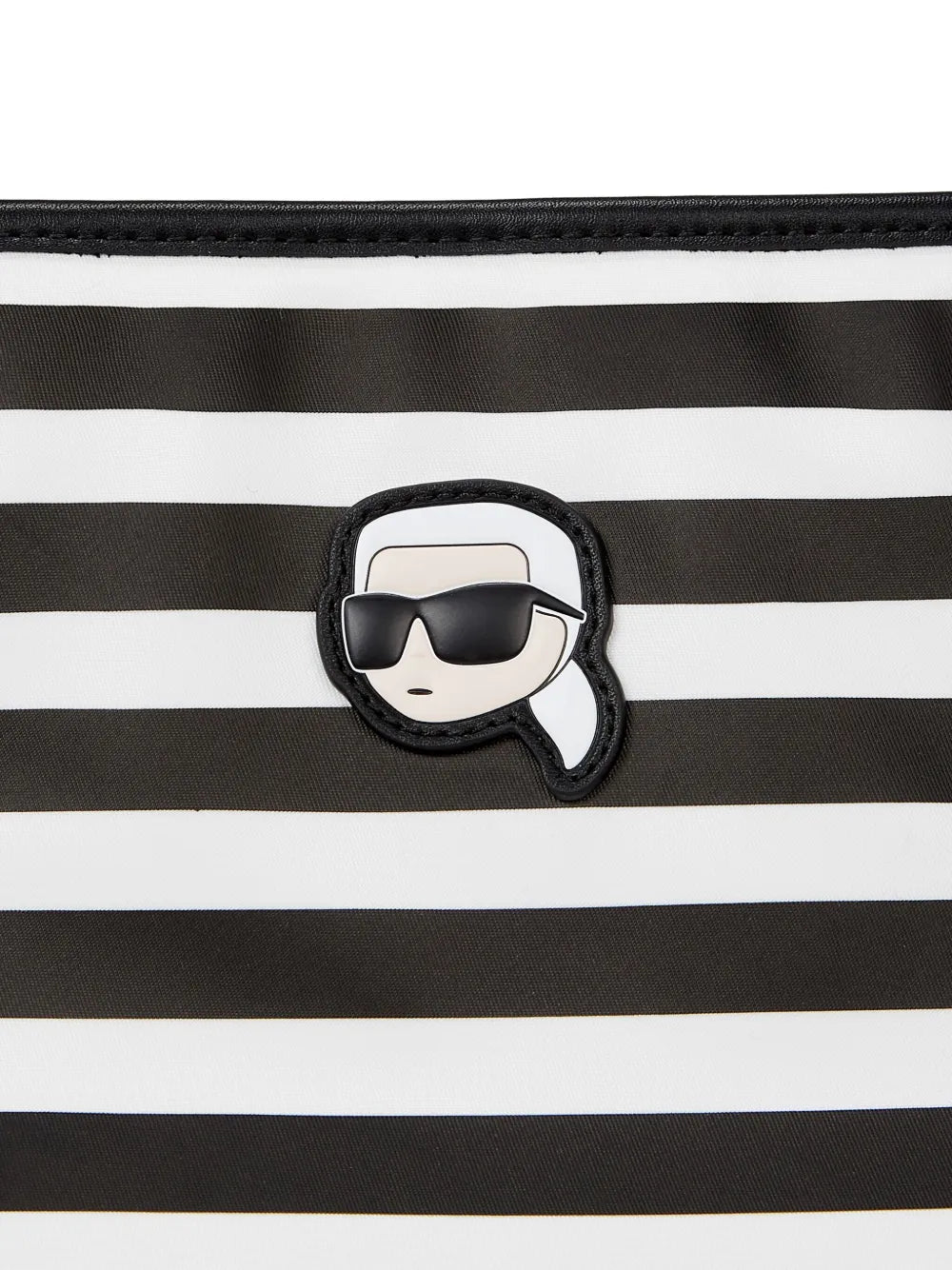 Ikon Karl striped tote bag