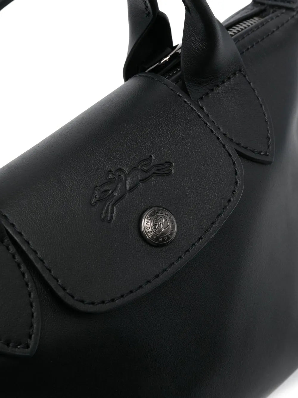 Le Pliage leather mini bag