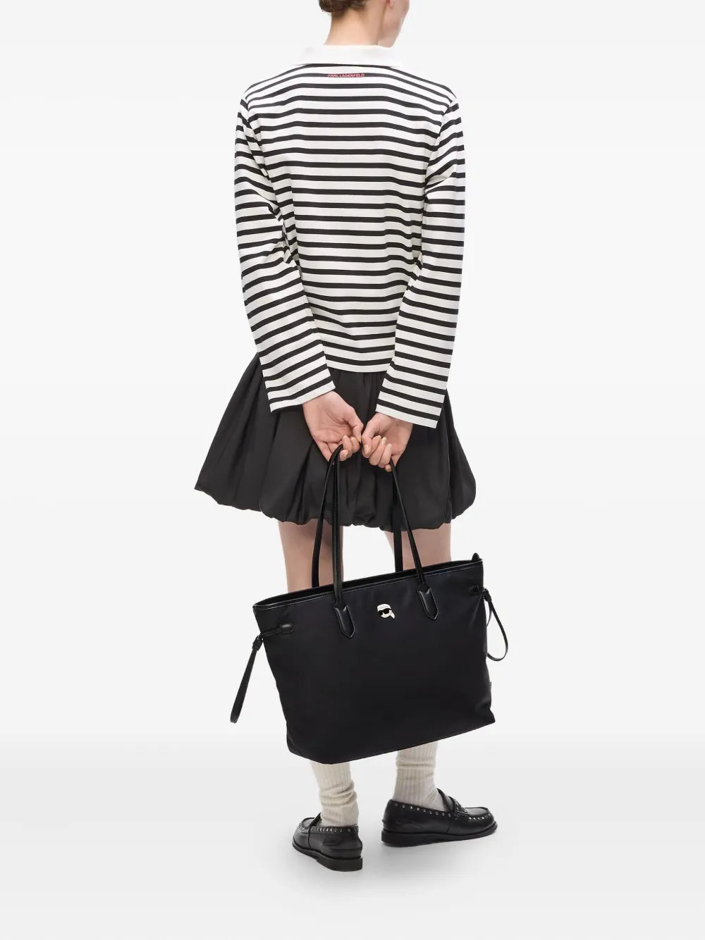 Ikon drawstring tote bag