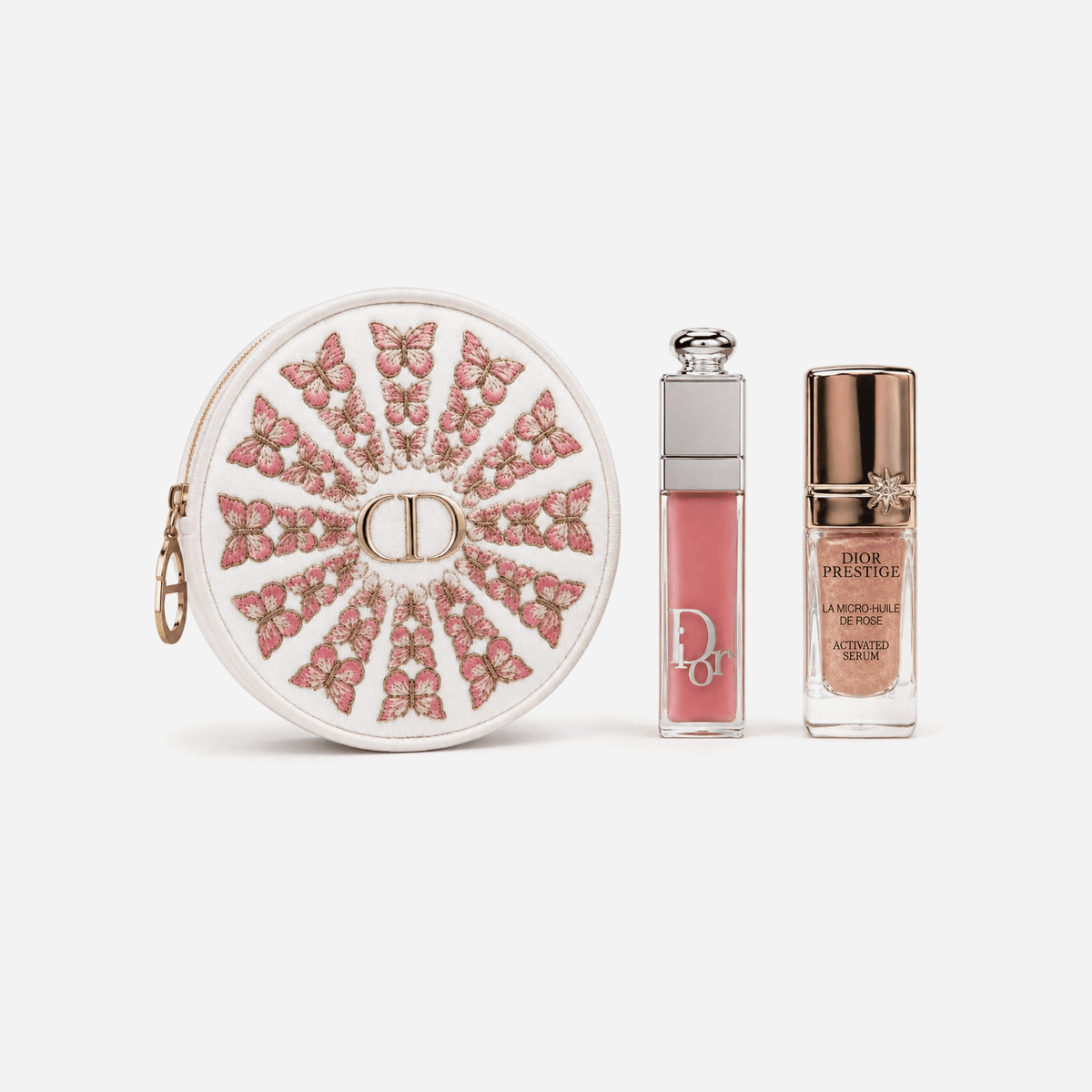 Dior Butterfly Pouch Set