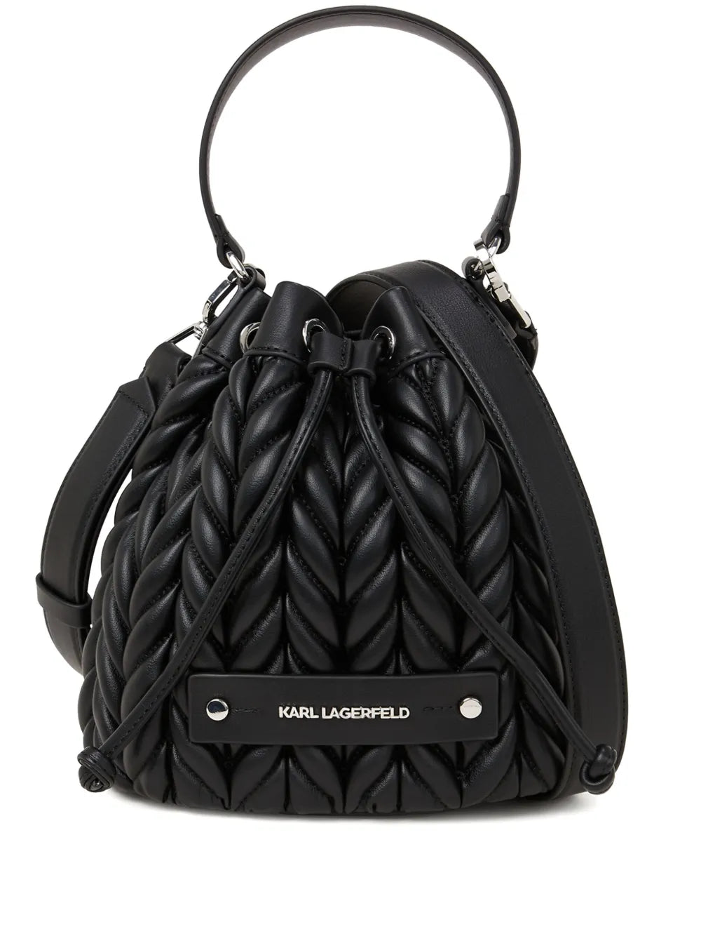 K/Weave bucket bag
