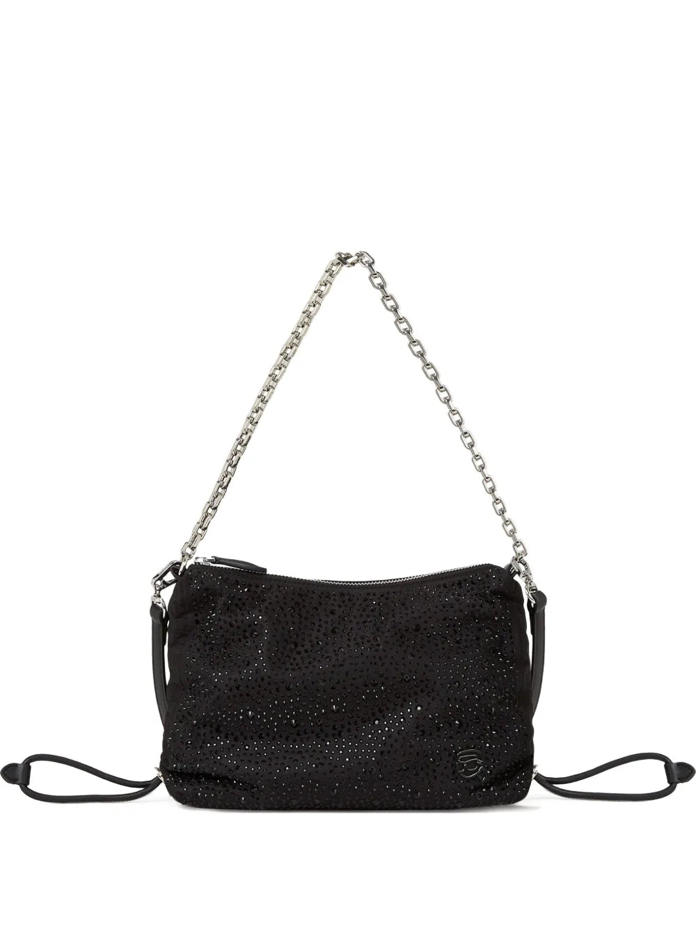 small Ikon rhinestone chain shoulder bag
