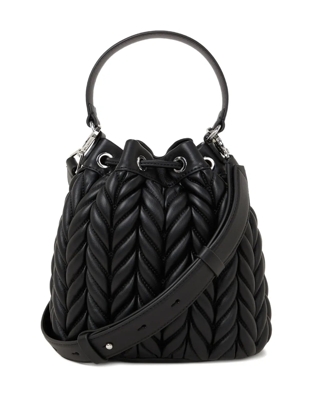 K/Weave bucket bag