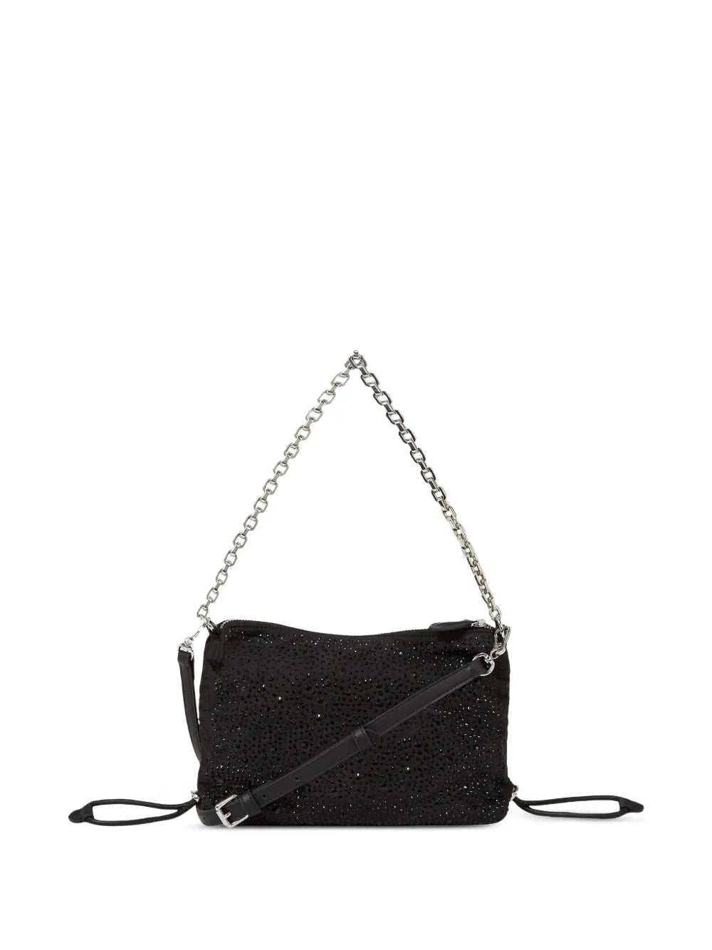 small Ikon rhinestone chain shoulder bag