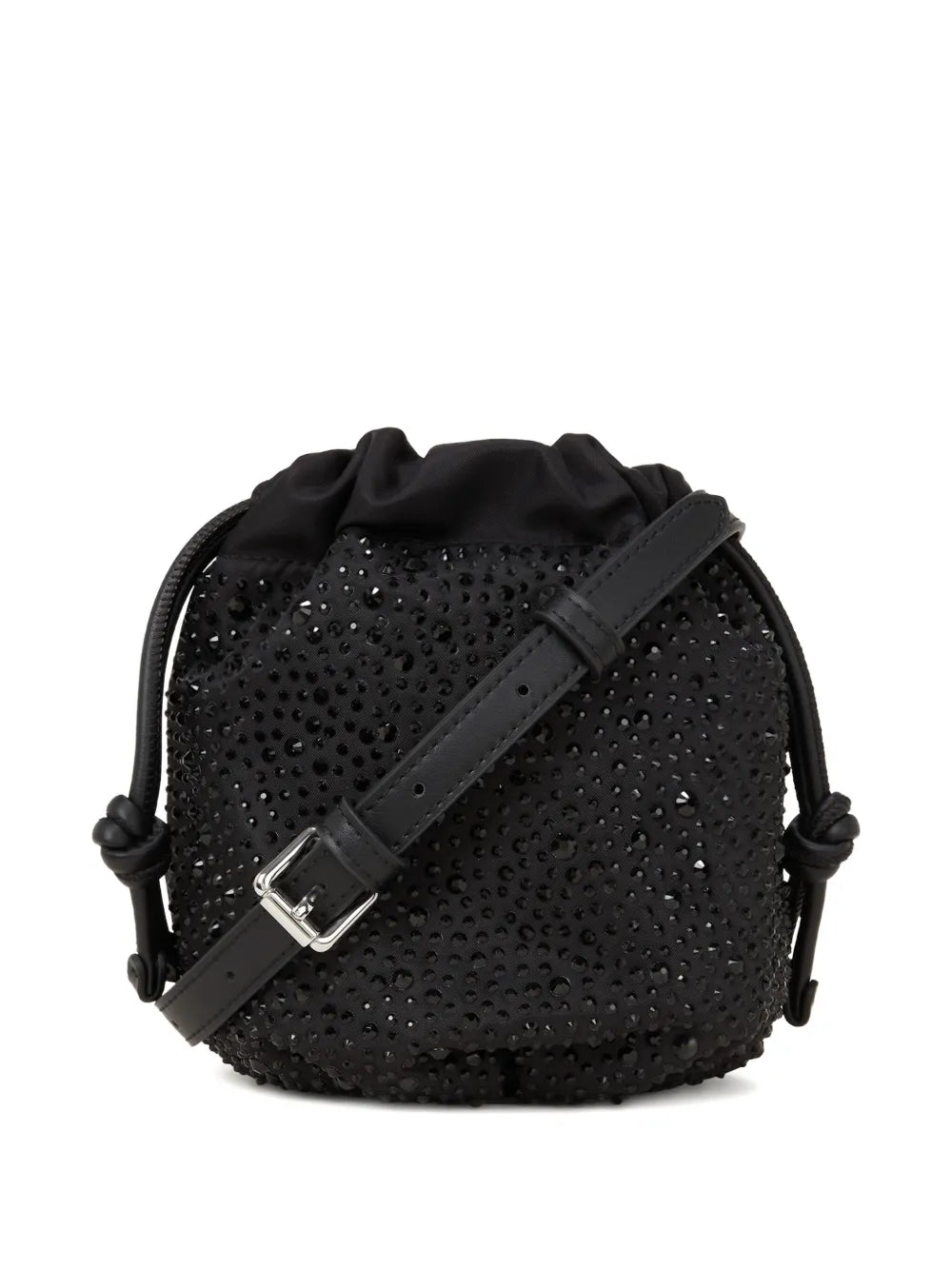 small Ikon rhinestone bucket bag