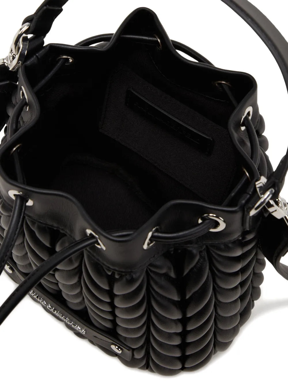 K/Weave bucket bag
