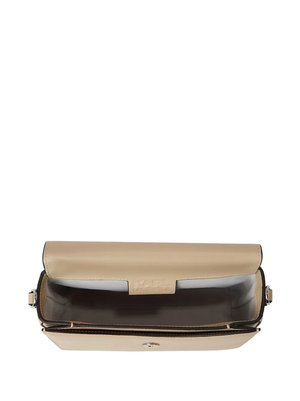 Signature Fan leather crossbody bag