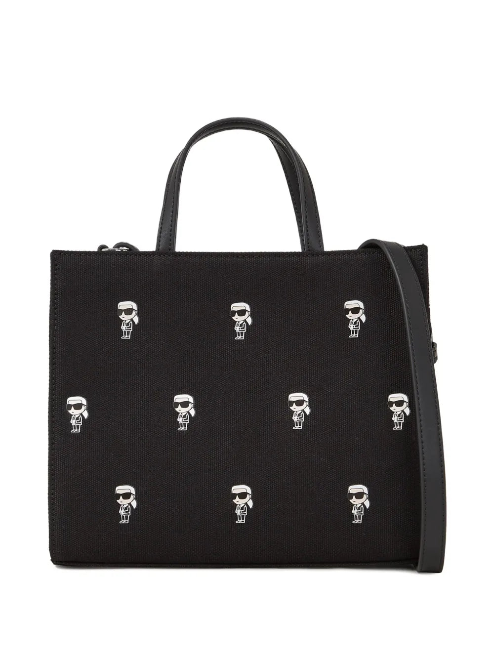 small ikon print tote bag