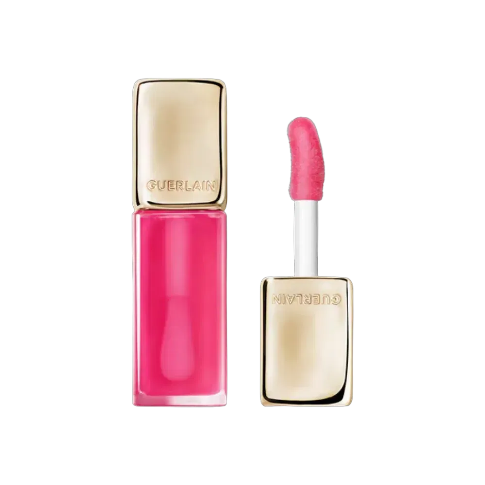 Guerlain KissKiss Bee Glow Tint Lip Oil 458 Pop Rose Glow