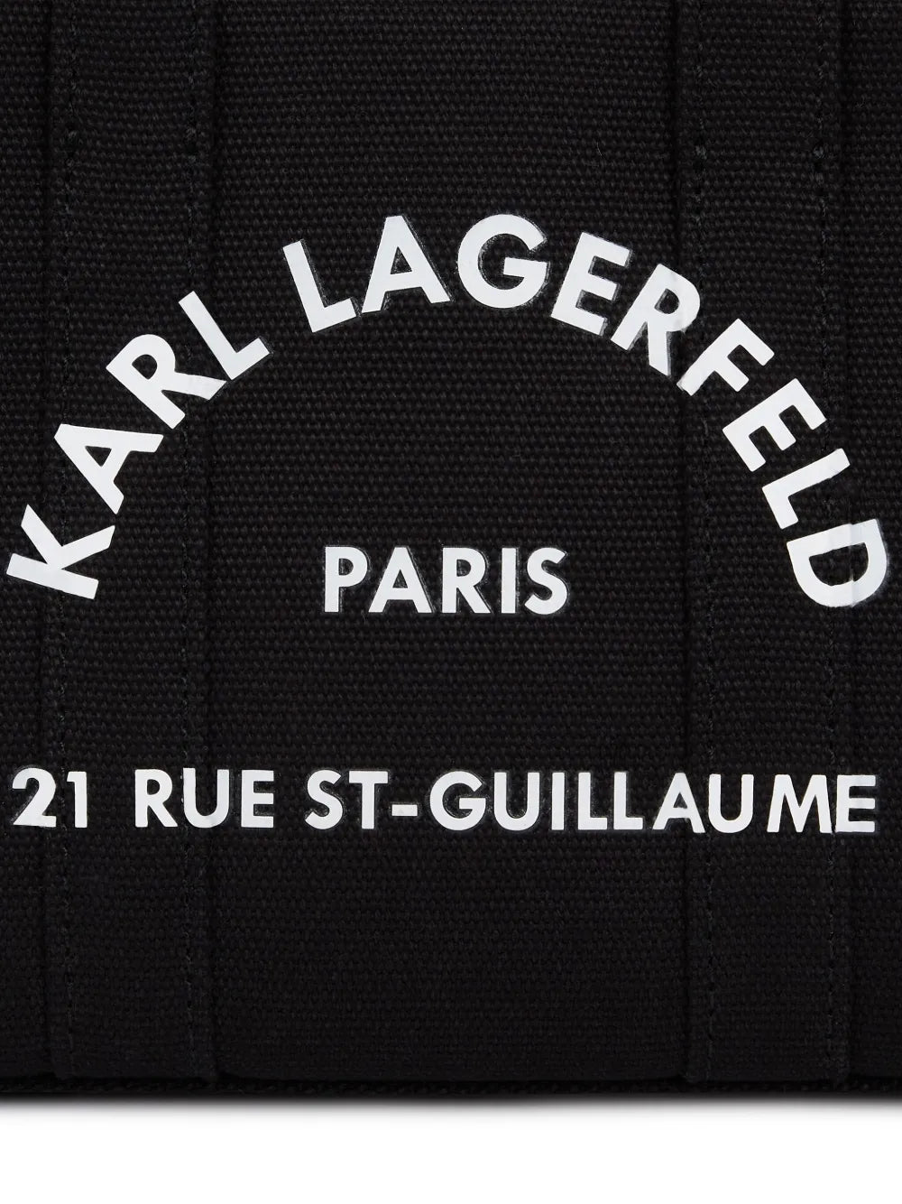 Rue St-Guillaume canvas tote bag