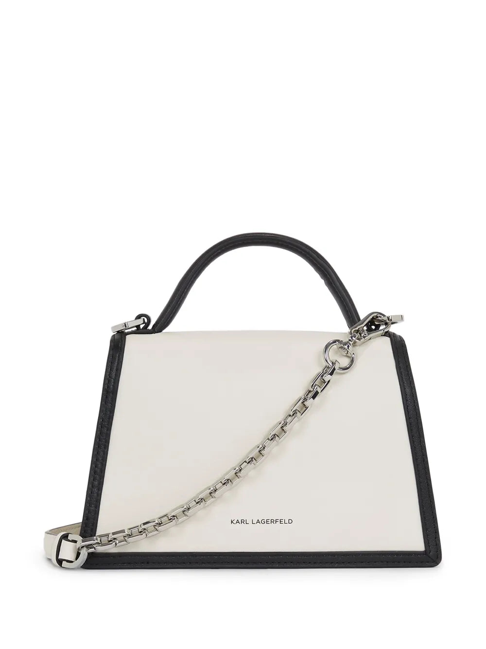 Signature leather top-handle bag