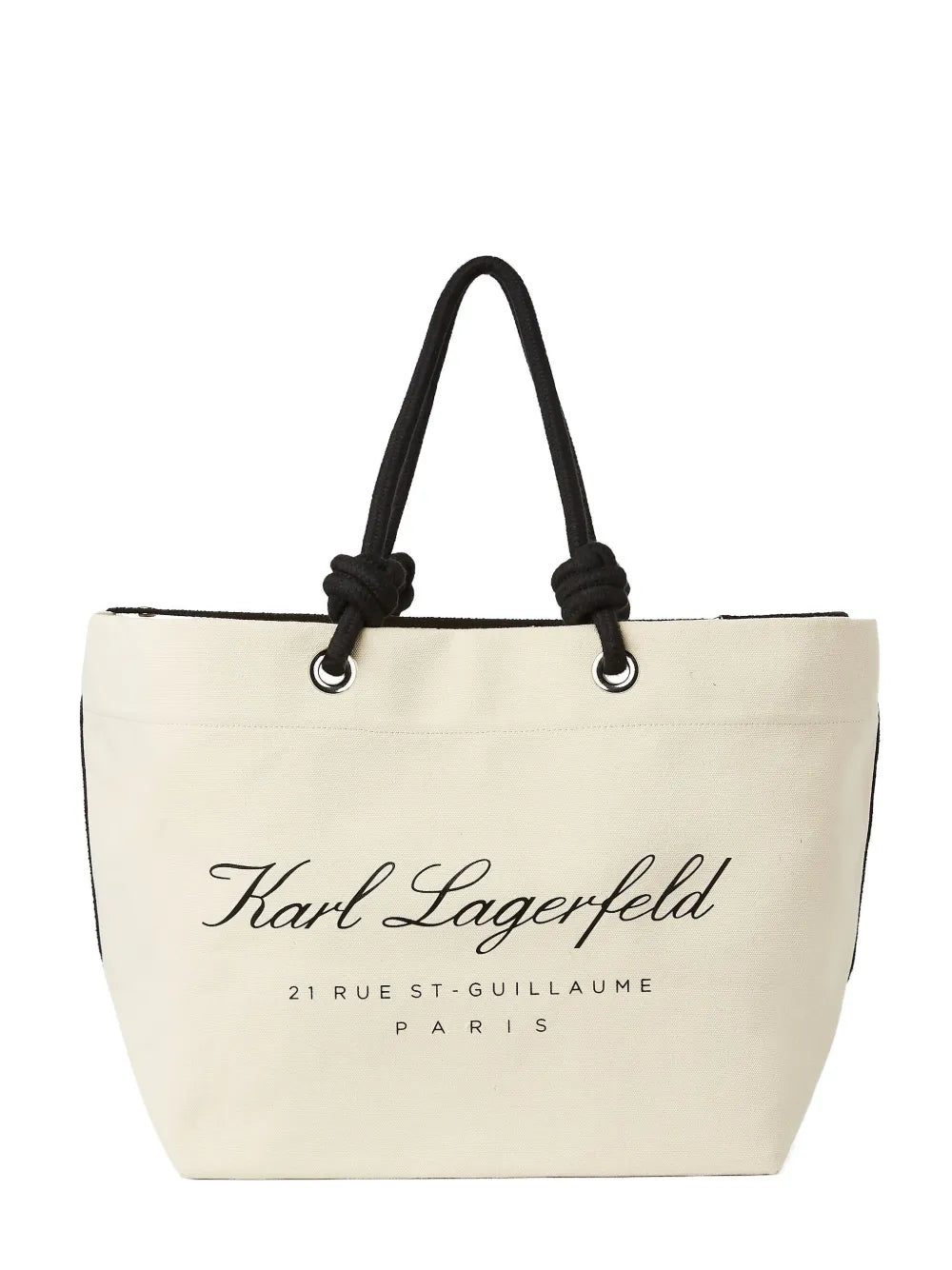 Hotel Karl beach tote bag