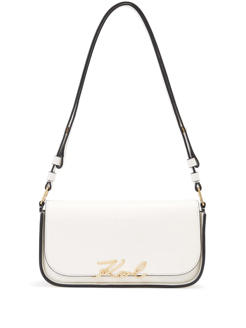 Signature leather cross body bag