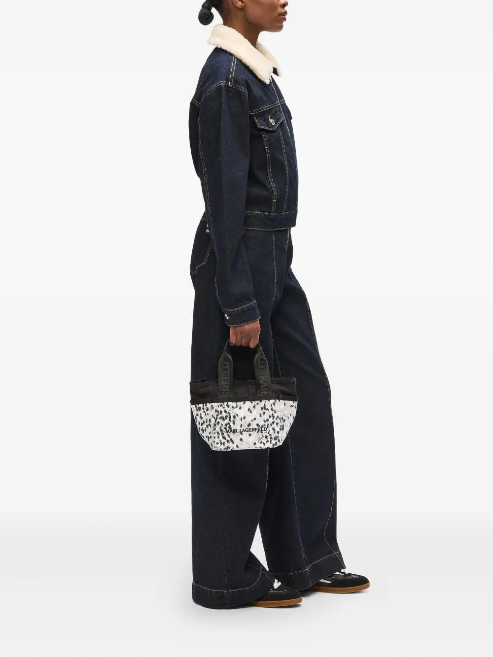 small K/Essential multipocket shopper tote bag