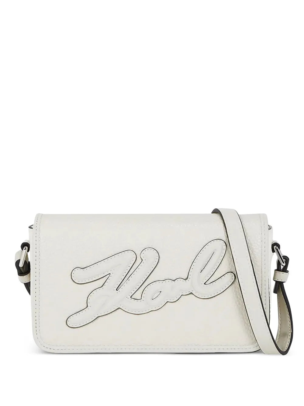 K/Skuare logo-plaque cross body bag
