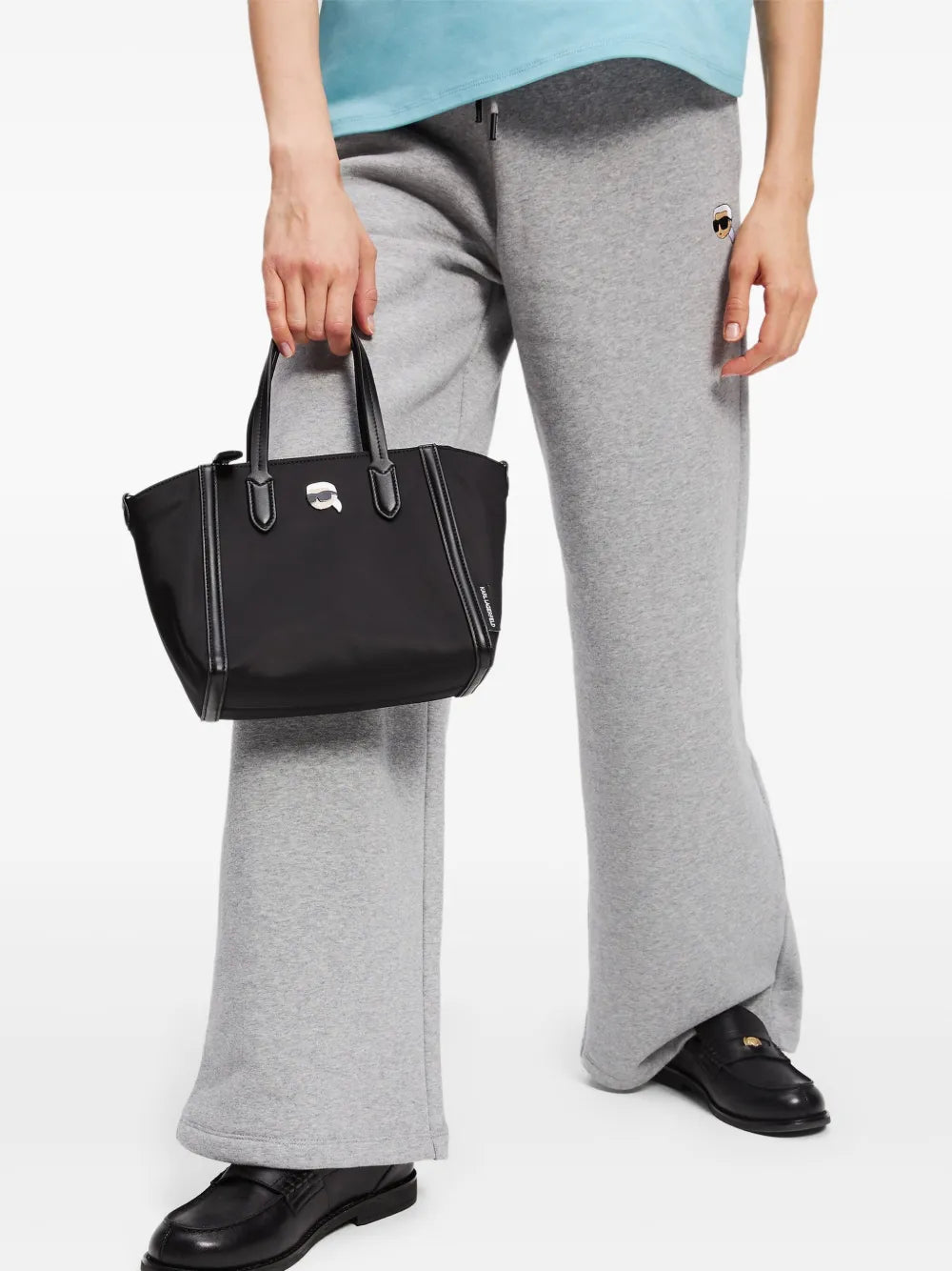 Ikon Pin double-handle tote bag